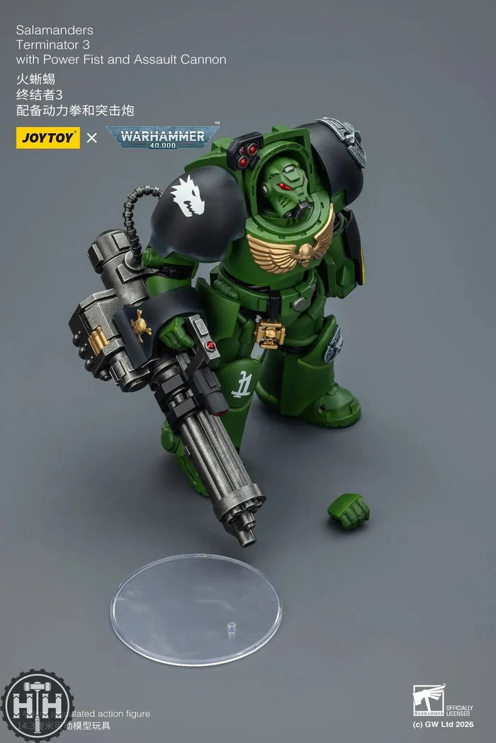 Joytoy Salamanders Terminator 3 with Power Fist and Assault Cannon - JT03233 JoyToy
