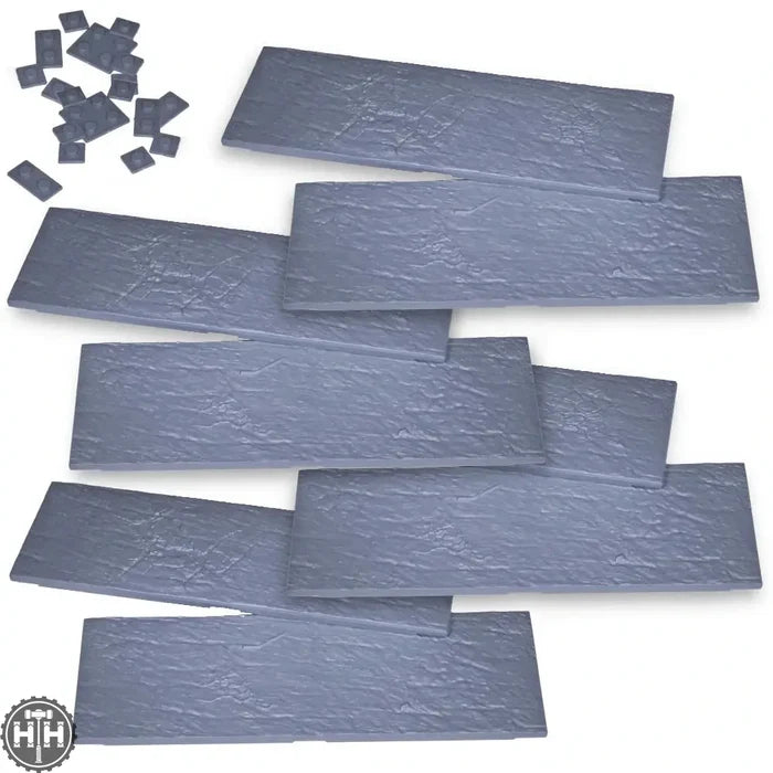 Kings of War Modular Plastic Base Set (150x50) x 8 KOW Generic Mantic Games