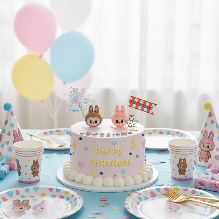 VaVa Designer Cakes Labubu Birthday Cake – Adorable & Fun Cartoon-Themed Celebration