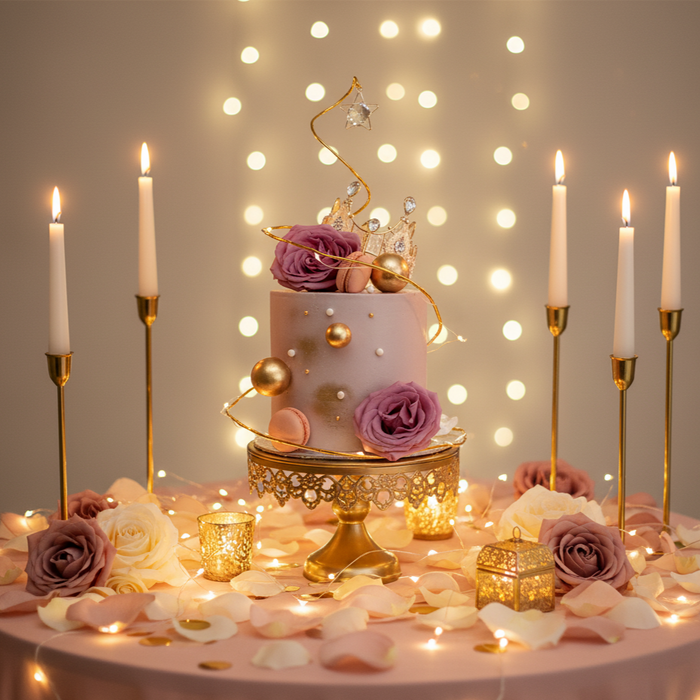 VaVa Designer Cakes Ladder to Love Cake – Princess Galaxy Edition