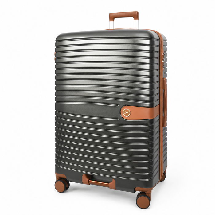 Large Size Hard Shell Suitcase | ABS | TSA Lock | Silverhand Stormcloud
