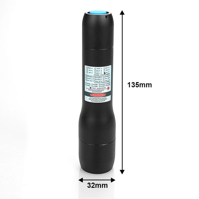 Laser Tree 505nm 50mW Green Diode Laser Flashlight