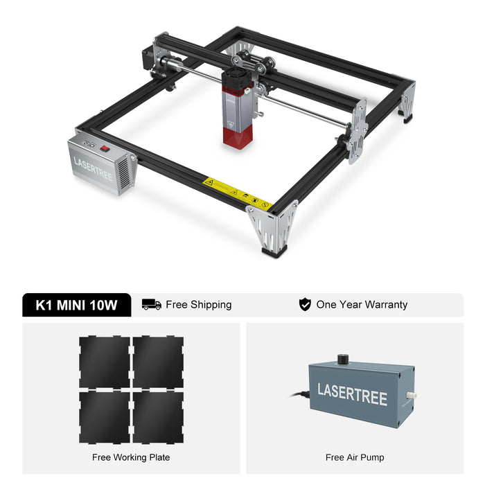 Laser Tree K1 Mini 10W/5W Laser Cutting & Engraving Machine