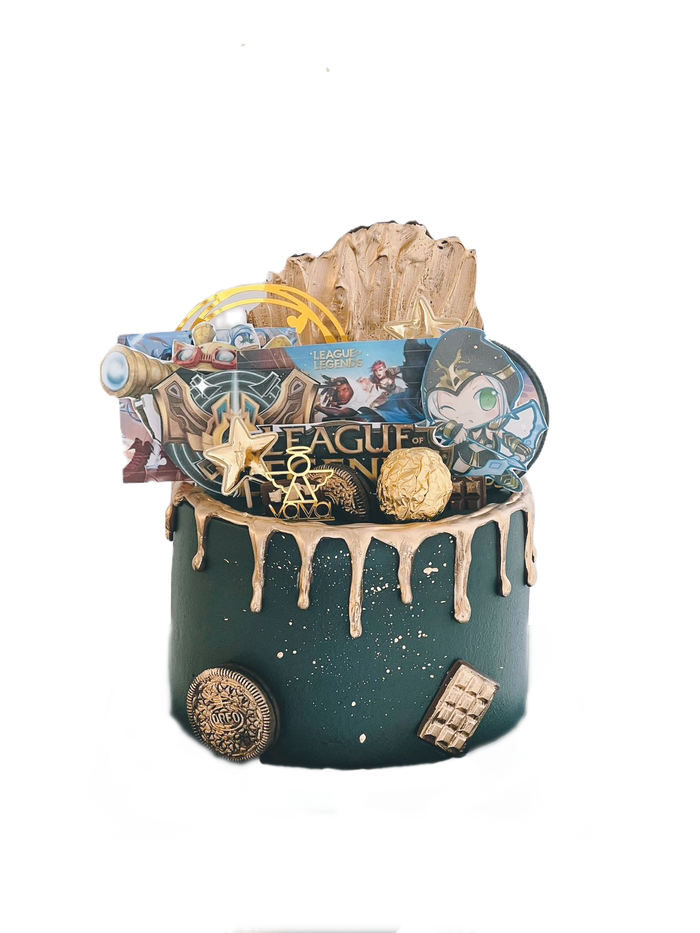 VaVa Designer Cakes League of Legends Cake – A Legendary Celebration Awaits