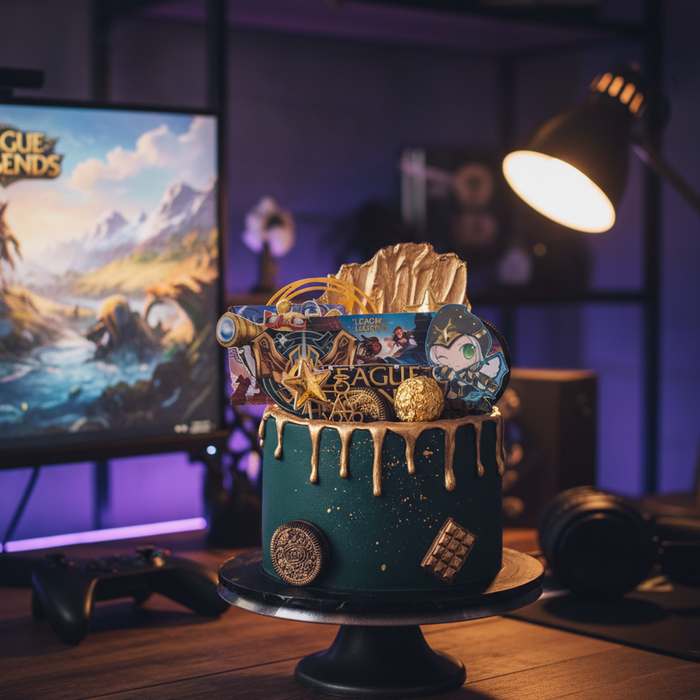 VaVa Designer Cakes League of Legends Cake – A Legendary Celebration Awaits