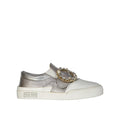 Miu Miu Leather Crystal Sneakers