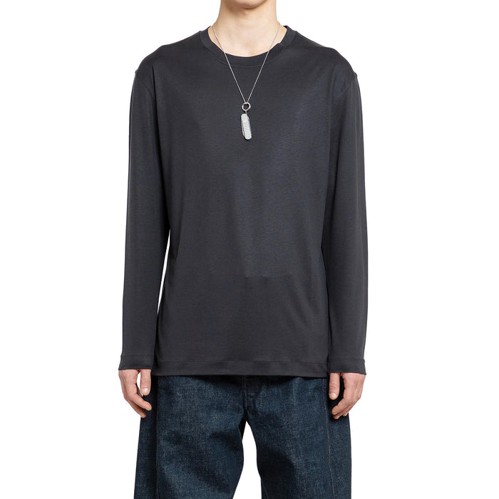 Lemaire Long Sleeve Silk T-shirt