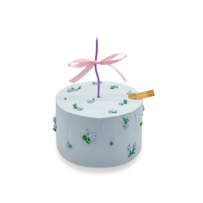 VaVa Designer Cakes Lilac Bloom Cake – Delicate Chiffon Cake with Floral Charm
