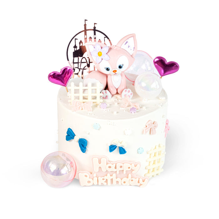 VaVa Designer Cakes LinaBell Pink Fantasy Cake – A Whimsical Celebration of Sweet Dreams