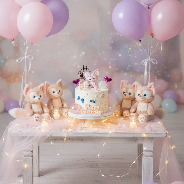 VaVa Designer Cakes LinaBell Pink Fantasy Cake – A Whimsical Celebration of Sweet Dreams