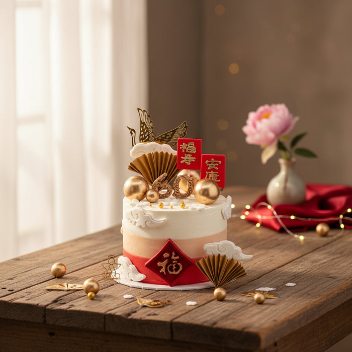 VaVa Designer Cakes Longevity Elegance Cake – Celebrate Life’s Joyful Milestones
