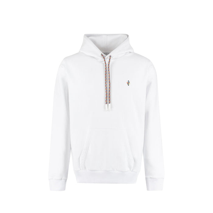Marcelo Burlon Cotton Hoodie Sweatshirt - MEN CLOTHING - Marcelo Burlon - T.Luxy