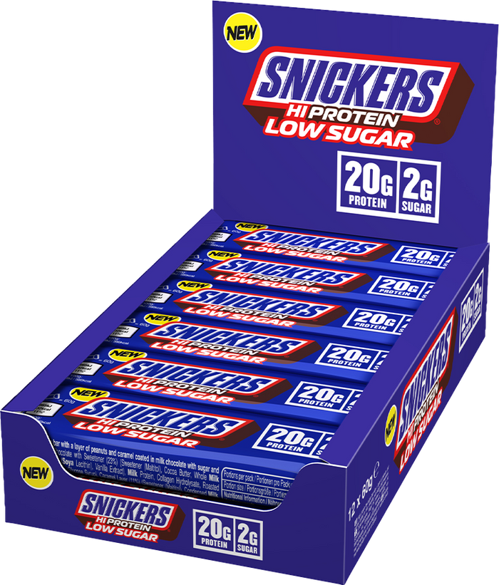 Mars Snickers HiProtein Low Sugar Bar - 12 x 57g