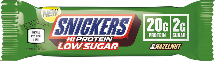Mars Snickers HiProtein Low Sugar Bar - 12 x 57g