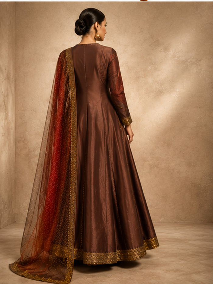 Mehrun Anarkali Set