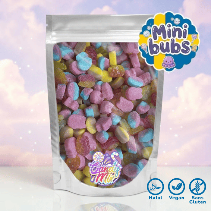 Mélange de bonbons "Minis Bubs" - Bonbons Suédois - bonbons en vrac CandyMix