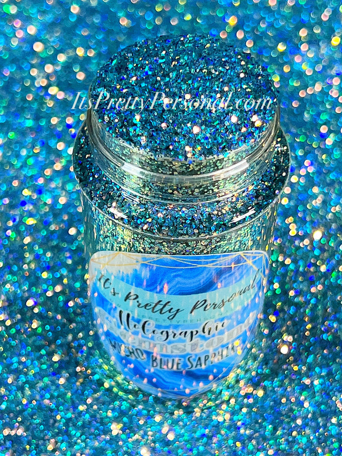 "MICRO Blue Sapphire"- Holographic GEMSTONE Collection