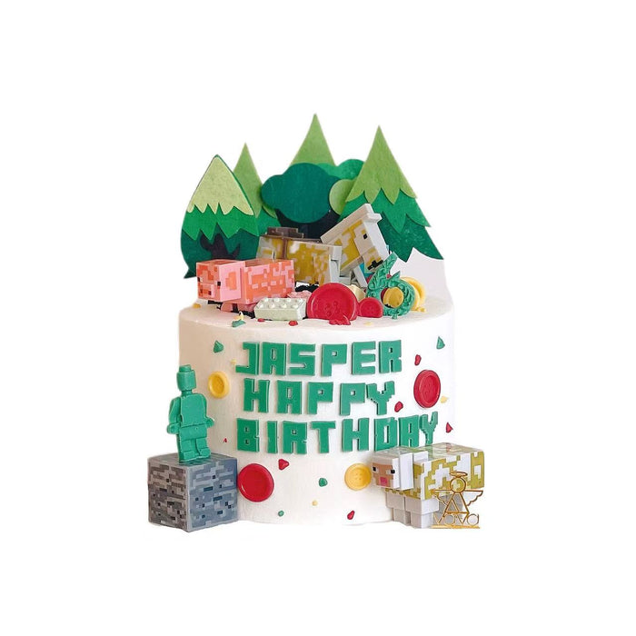VaVa Designer Cakes Minecraft Adventure Cake – Build Your World, Bite by Bite
