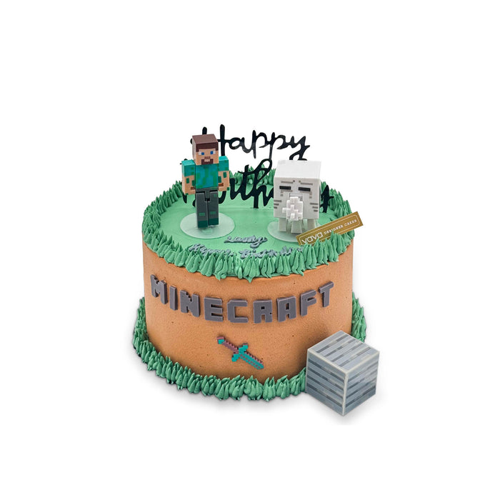 VaVa Designer Cakes Minecraft Builder’s Dream Cake – Craft Your Sweetest Adventure