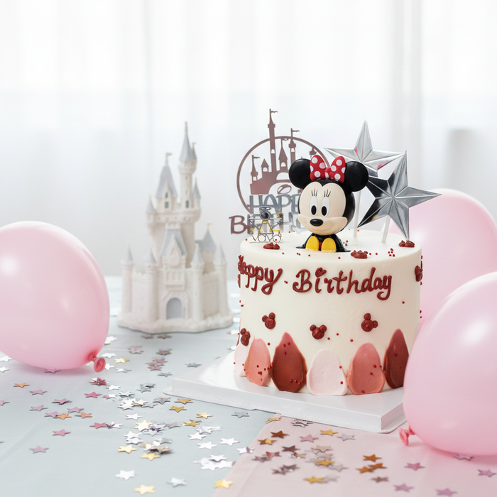 VaVa Designer Cakes Minnie’s Castle Cake – A Sweet Fairytale Come True