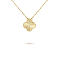 [MIRA]CLOVER 15MM LASER NECKLACE