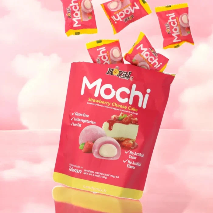 Mochi Cheesecake Strawberry - bonbons en vrac CandyMix