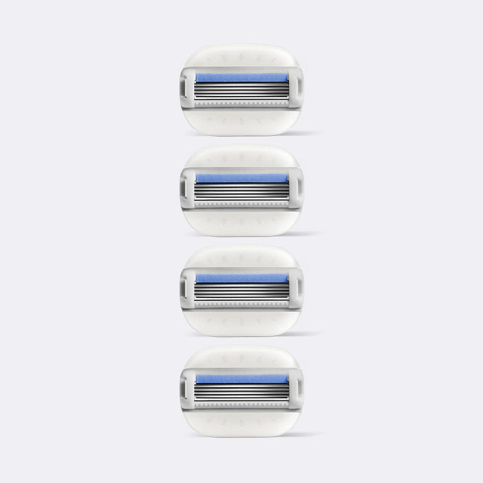 4 Moisture Plus Blades on a white background.