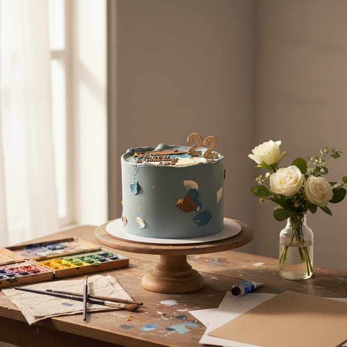 VaVa Designer Cakes Monet’s Dream Cake – A Masterpiece of Soft Color and Artful Calm