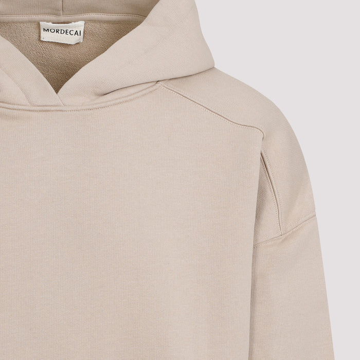 Mordecai Hooded Sweatshirt - neutral hoodie for men - view 3