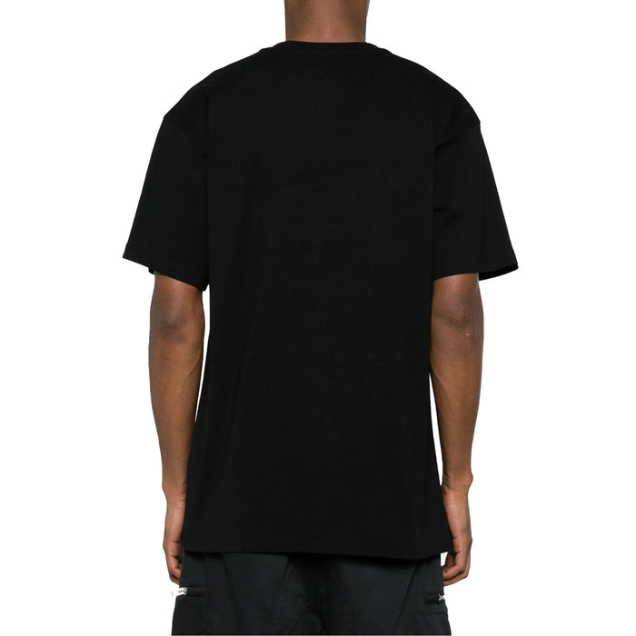 Moschino logo-embroidered cotton T-shirt