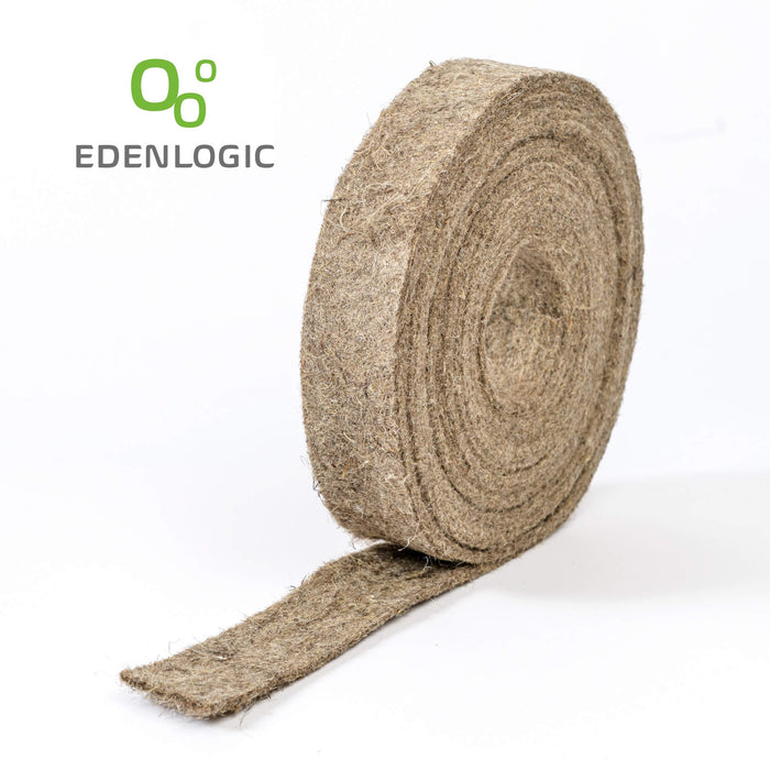 Naturdämmstreifen Breite 50mm - NDS aus 100% Hanffasern – Produktansicht