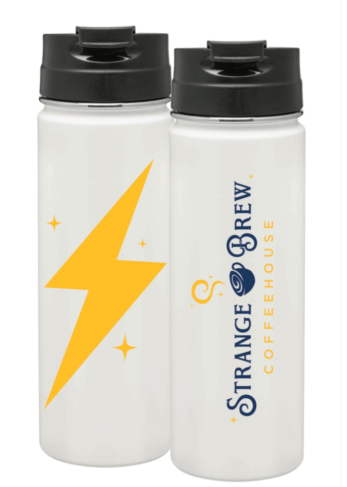 New Strange Brew Logo Travel Flasks!