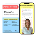 PlexusDx Nutrition Deficiency at-home blood test kit box with vitamin and mineral biomarker analysis