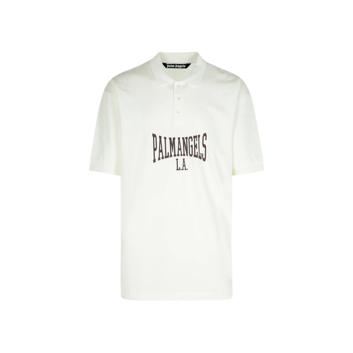 Palm Angels College Logo Polo