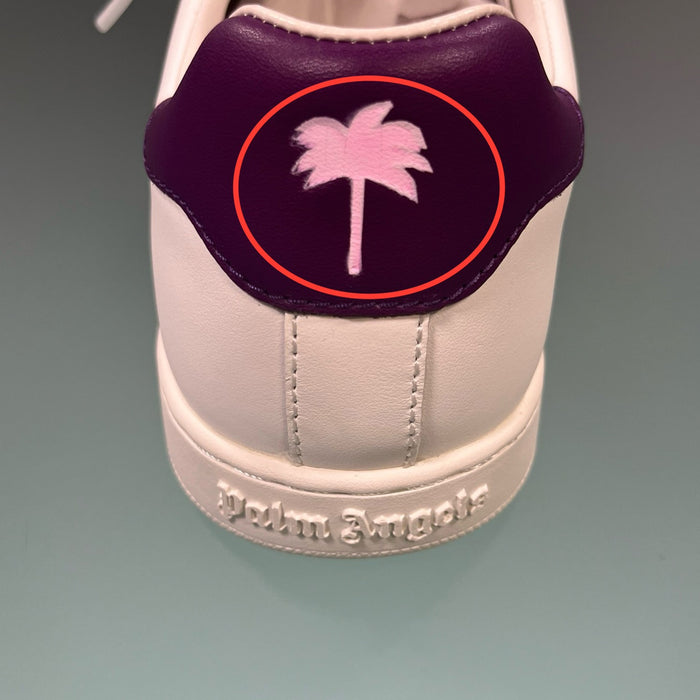 Palm Angels Leather Logo Sneakers