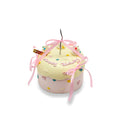 VaVa Designer Cakes Pastel Ribbon Cake – Blush Pink with Delicate Bow Details