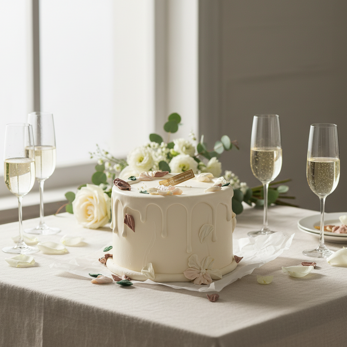 VaVa Designer Cakes Petal Elegance Cake – Graceful Beauty in Every Layer