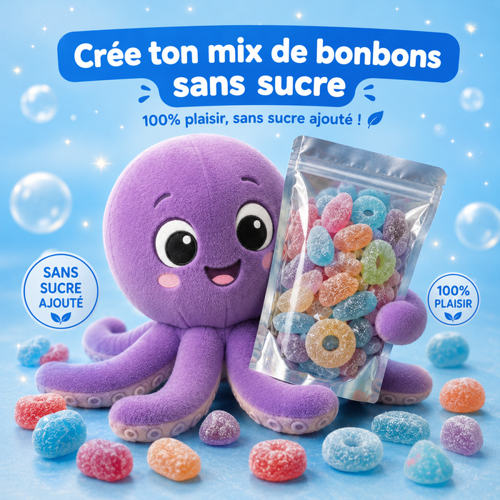 Pick'n'Mix Bonbons Sans Sucre - Compose Ton Mélange Personnalisé