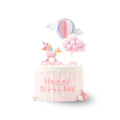 VaVa Designer Cakes Pink Unicorn Birthday Cake – Whimsical Sky Fantasy Delight