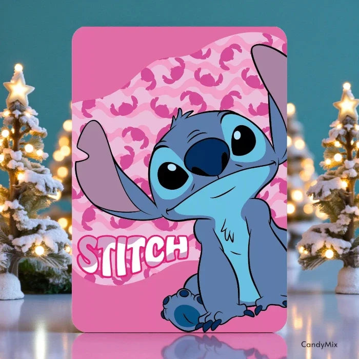 plaid stitch rose