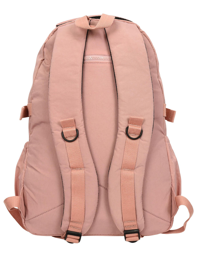 Polyester Lightweight Multi-Compartment Travel Work Laptop Backpack – Dalewant Pink