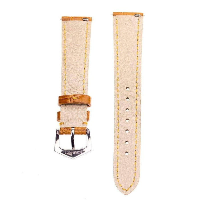 Premium Millennium Cognac Alligator Apple Watch Strap