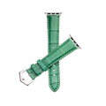 Premium Millennium Green Alligator Apple Watch Strap
