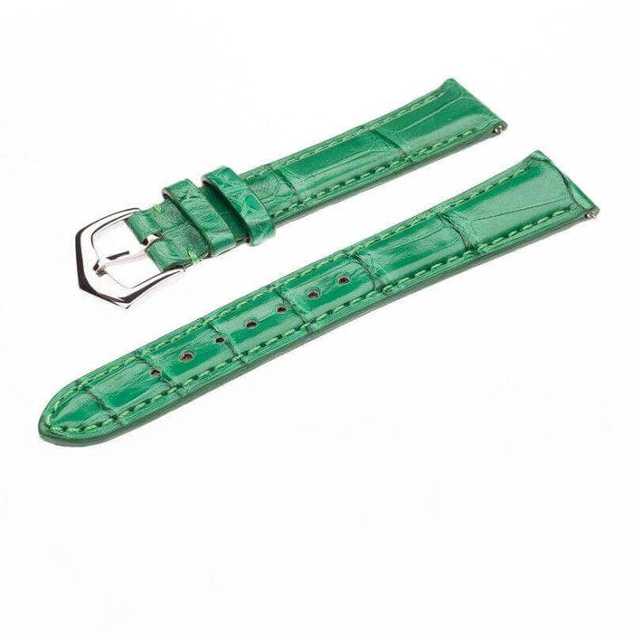 Premium Millennium Green Alligator Apple Watch Strap