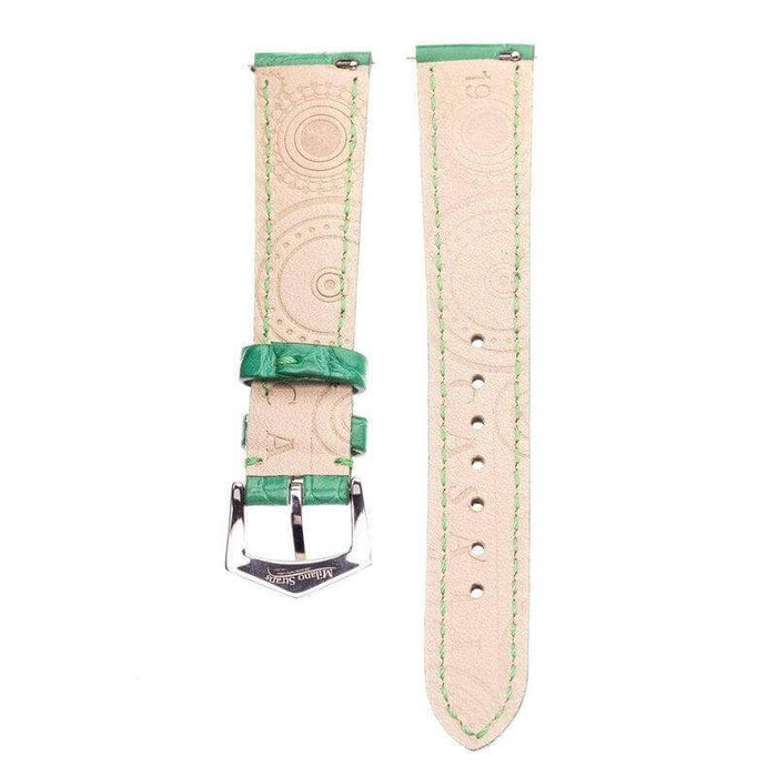 Premium Millennium Green Alligator Apple Watch Strap