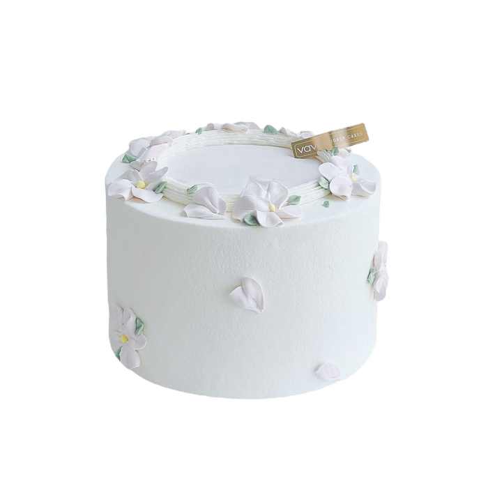 VaVa Designer Cakes Pure Blossom Chiffon Cake – Elegant Floral Delight