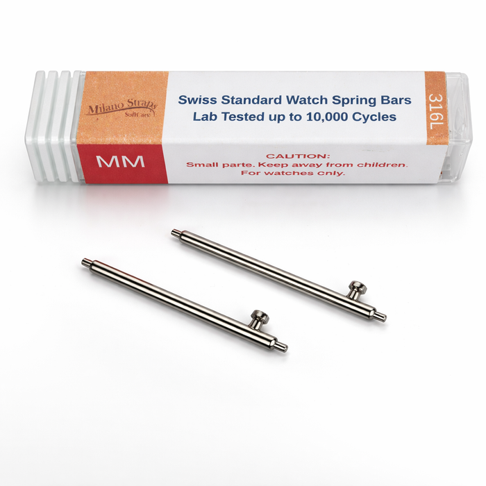 High quality quick release spring bars made from durable stainless steel for easy strap changes and secure fit on most watches