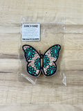 Ranch Hand Turquoise Concho Butterfly Freshie