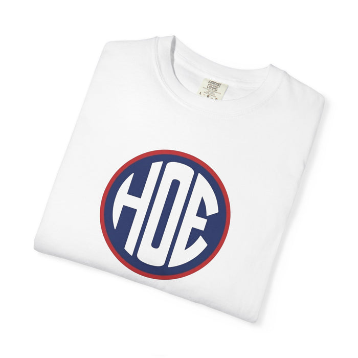 Red, White & Blue HOE Unisex T-Shirt (Happiness Over Everything)