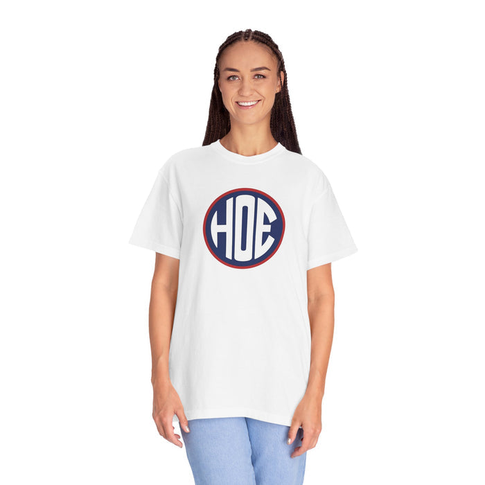 Red, White & Blue HOE Unisex T-Shirt (Happiness Over Everything)